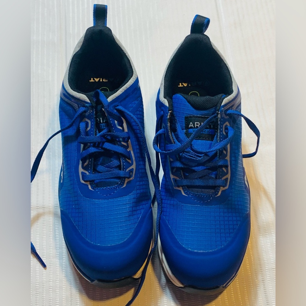 Ariat Women Athletic Shoes.SZ 8 Outpace Composite Toe Safety Shoe,Baltic Blue